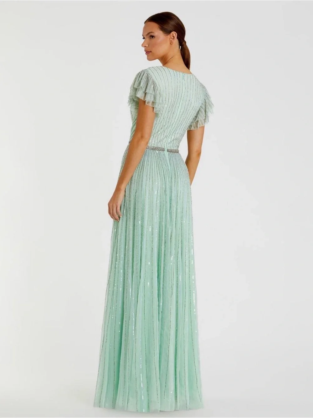 Mac Duggal mint green